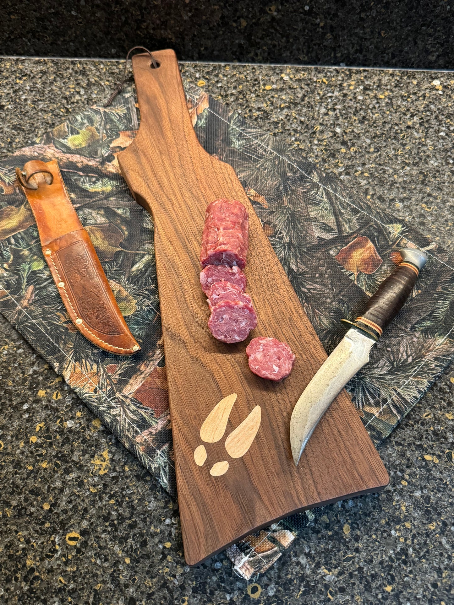 Deer Sausage Board